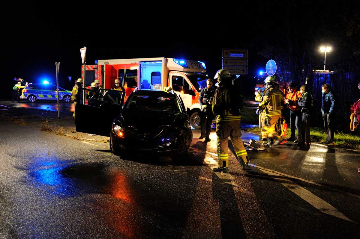 Update – Verkehrsunfall Borkener Straße Ortslage Borkenwirthe