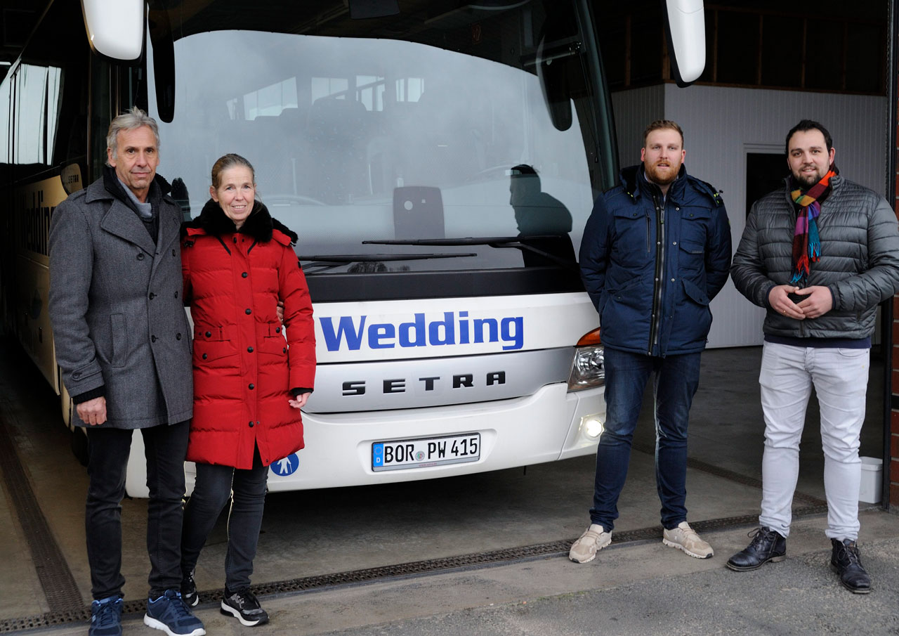 Burlo – Traditionsunternehmen Wedding-Reisen von Ahauser Omnibusbetrieb übernommen