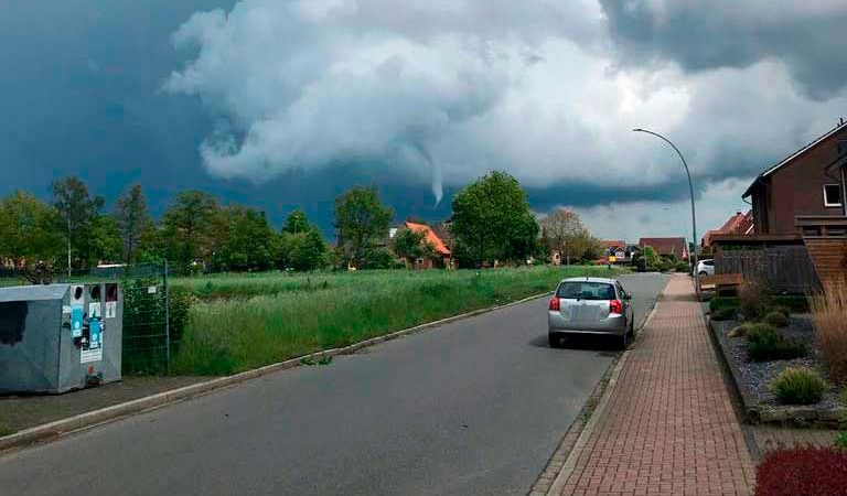 Tornado über Weseke