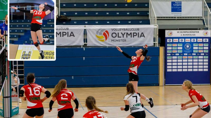 Die 19-jährige Carolin Beining wird die Skurios Volleys auf der Diagonalposition ergänzen.