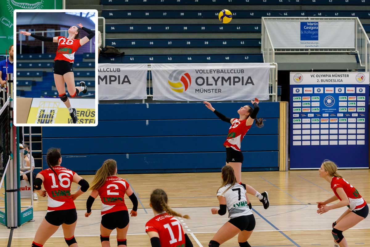 Die 19-jährige Carolin Beining wird die Skurios Volleys auf der Diagonalposition ergänzen.
