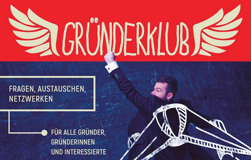 Plakat Gründerclub (Copyright: Stadt Borken)