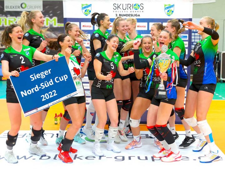 Skurios Volleys – Sieg für die Skurios im erstmals ausgespielten Nord-Süd-Cup